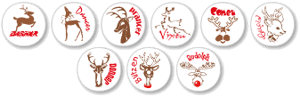 Reindeer Cruzin Caps