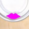 Lip-Shaped Caps - Fuchsia