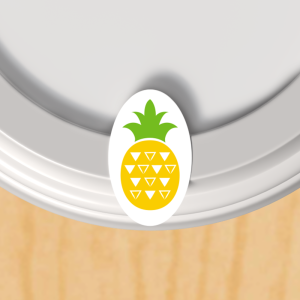 Pineapple Caps - Yellow