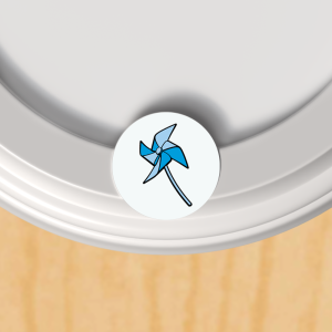 Pinwheel Pack for Child Abuse Prevention Caps