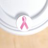 Pink Ribbon for Breast Cancer Awareness Caps