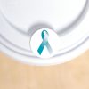 Teal Ribbon for Sexual Assault Awareness Caps